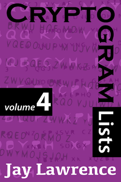 Cryptogram Lists, Volume 4
